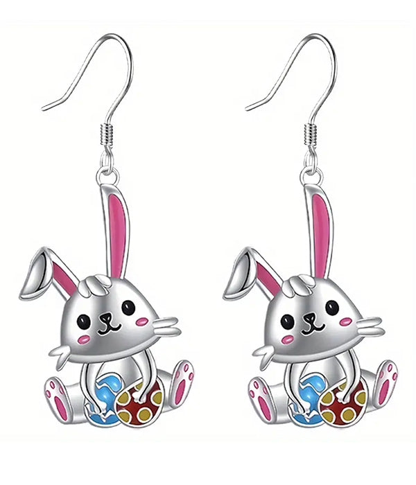 EASTER THEME RABBIT EARRING