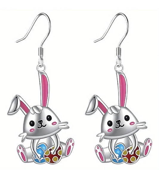 EASTER THEME RABBIT EARRING