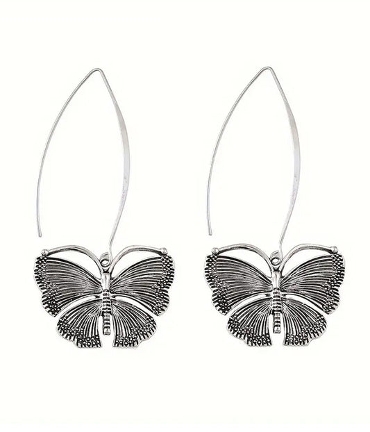 RETRO BUTTERFLY EARRING