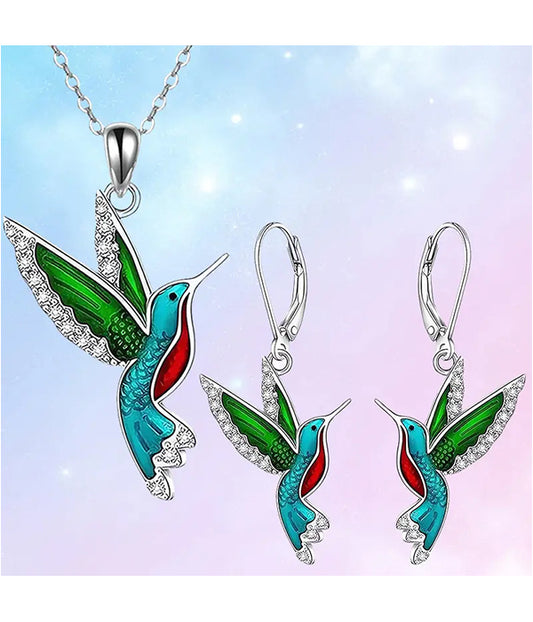 HUMMINGBIRD NECK SET