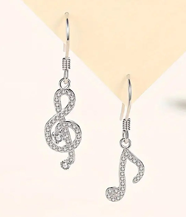 MUSIC THEME EARRING - MUSIC NOTES