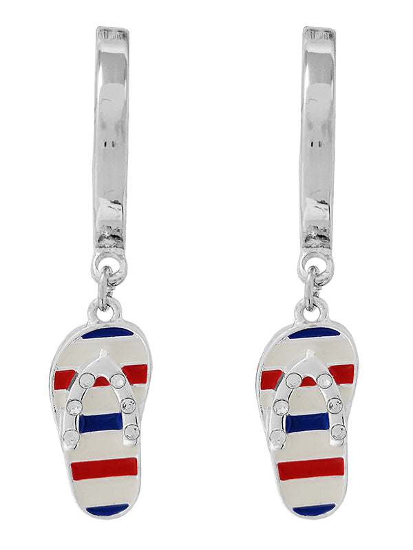 NAUTICAL THEME EPOXY FLIPFLOP EARRING