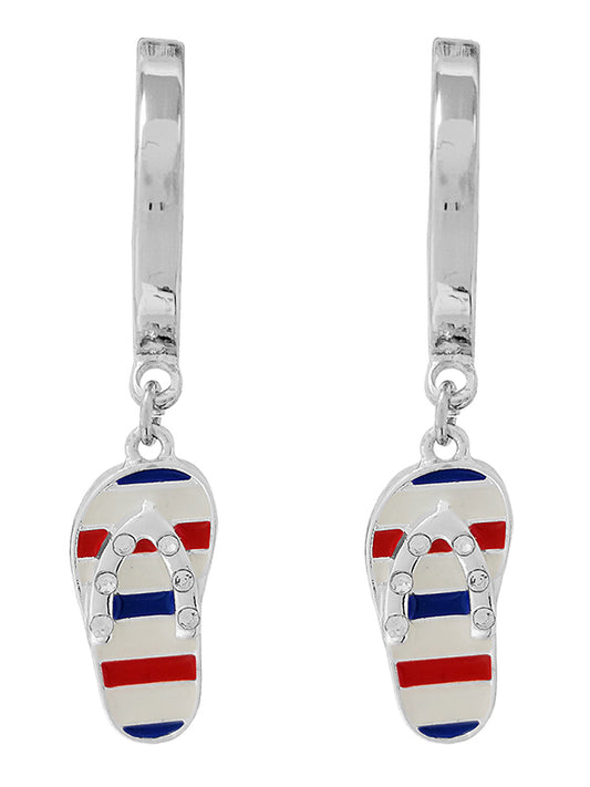 NAUTICAL THEME EPOXY FLIPFLOP EARRING