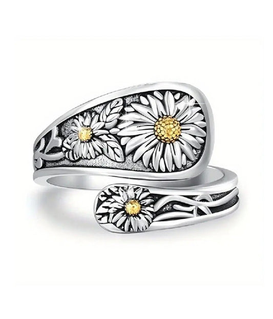 VINTAGE SPOON TEXTURE RING