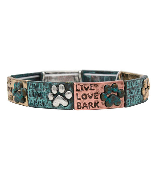 PET LOVERS INSPIRATION STRETCH BRACELET