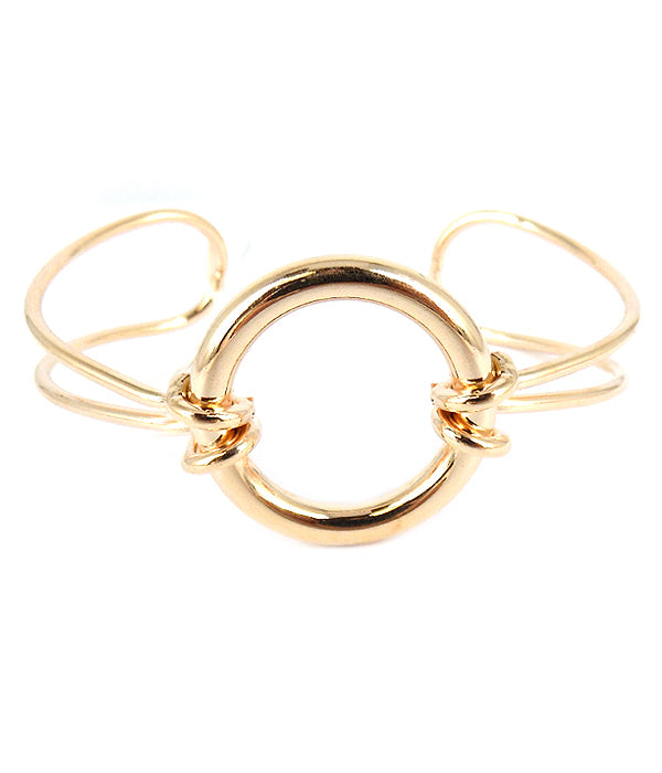 METAL RING BANGLE BRACELET