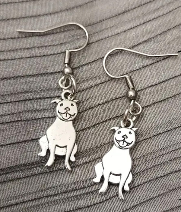 PET LOVERS THEME DOG EARRING