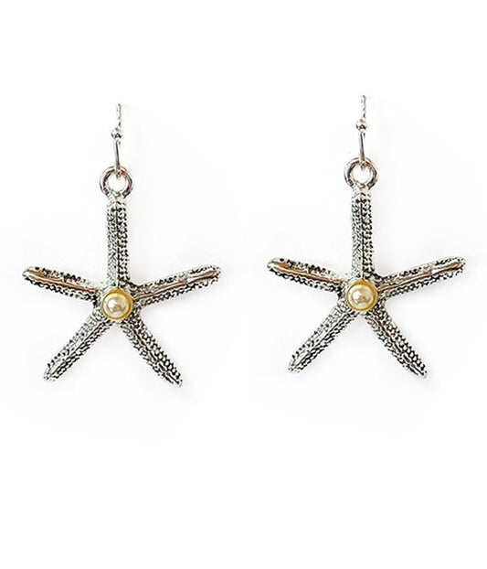 SEALIFE THEME STARFISH EARRING