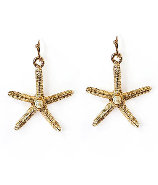 SEALIFE THEME STARFISH EARRING