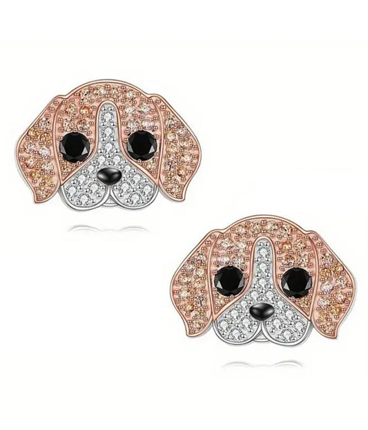 PET LOVERS THEME DOG EARRING