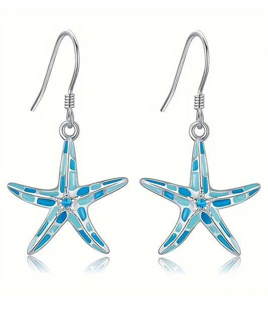 SEALIFE THEME STARFISH EARRING