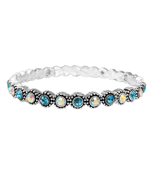 CRYSTAL STUD STRETCH BRACELET