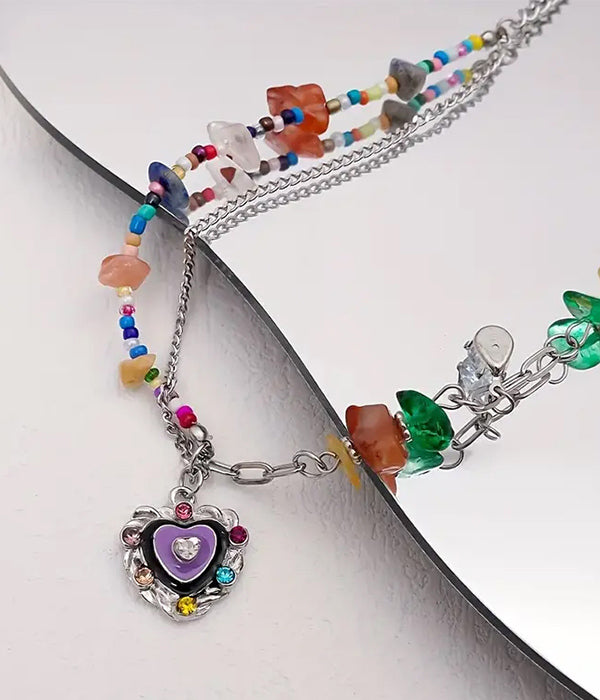 HEART PENDANT NECKLACE