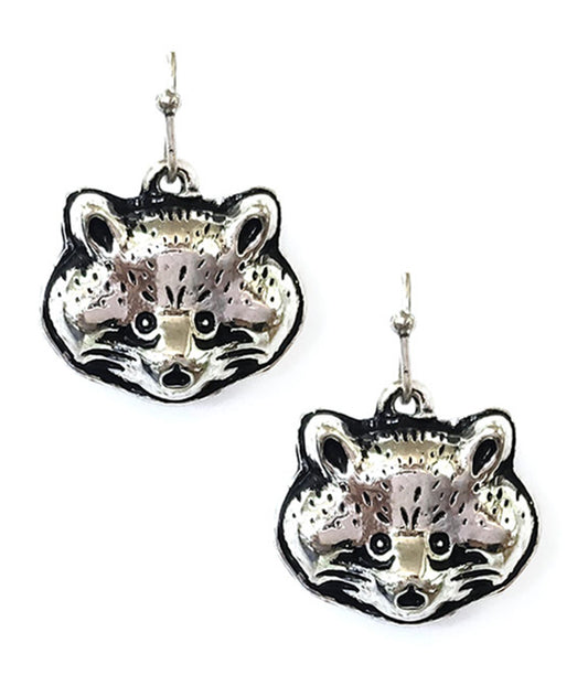 WILD LIFE THEME EARRING - RACOON