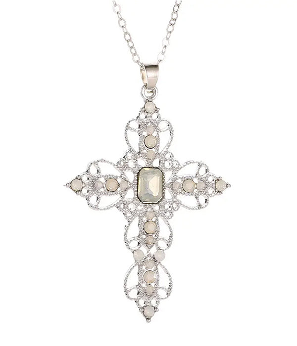 CROSS PENDANT NECKLACE