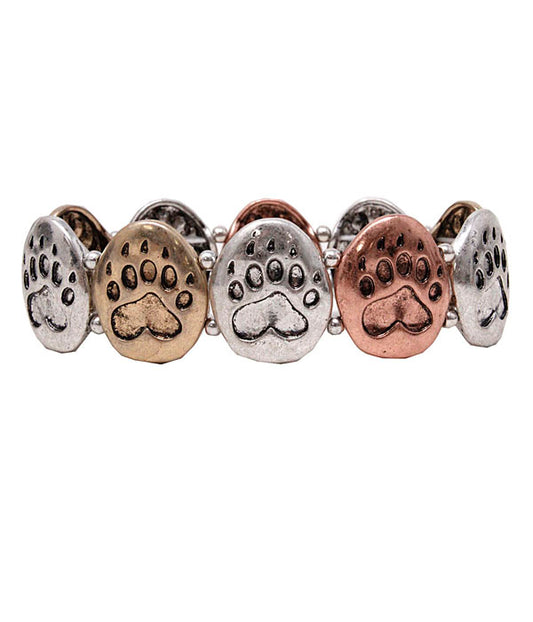 MAMA BEAR THEME STRETCH BRACELET