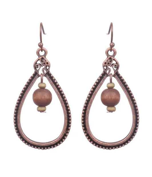 VINTAGE TEARDROP EARRING