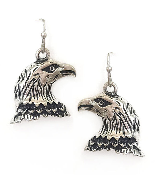 EAGLE METAL EARRING