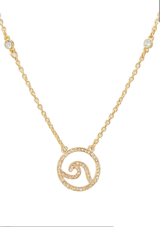 SEALIFE THEME NECKLACE - WAVE