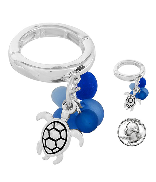 SEALIFE THEME STRETCH RING - TURTLE