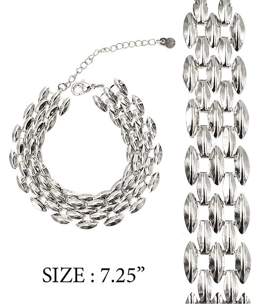 MULTI CHAIN LINK BRACELET