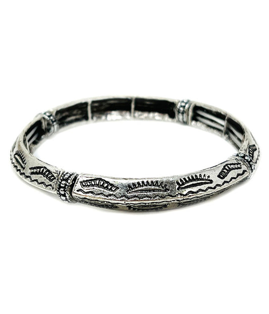 WESTERN THEME STACKABLE STRETCH BRACELET