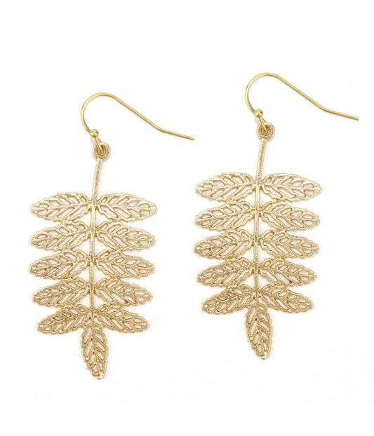 MULTI LEAF EARRING