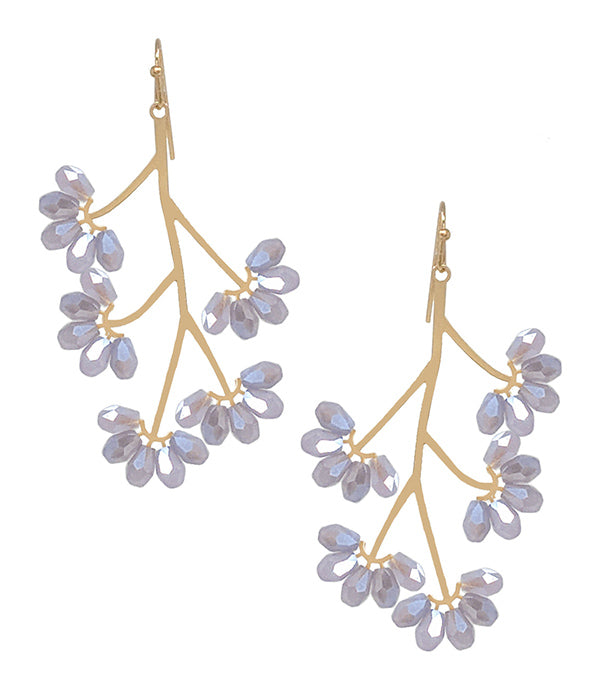 CRYSTAL BRANCH EARRING