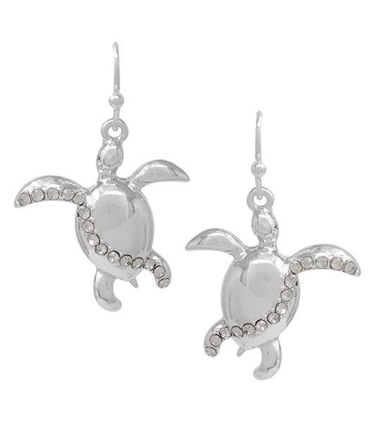 SEALIFE THEME EARRING - TURTLE