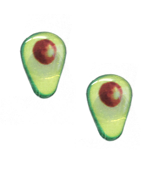 FRUIT THEME EARRING - AVOCADO