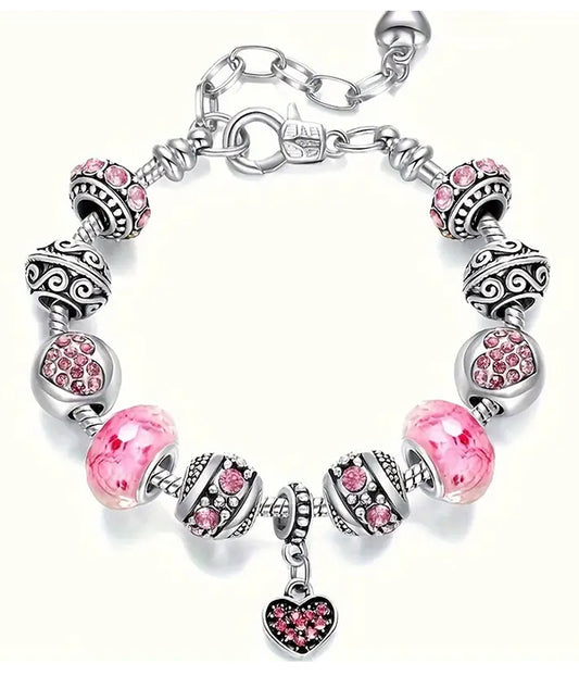 EURO STYLE MULTI CHARM BRACELET