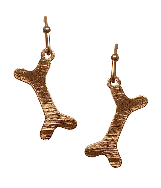 PET LOVERS INSPIRATION BONE EARRING